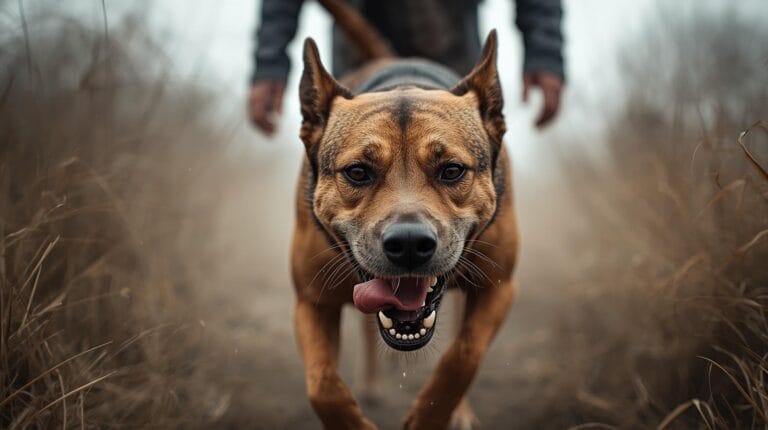 Agressie of uitvallen richting vreemde honden.